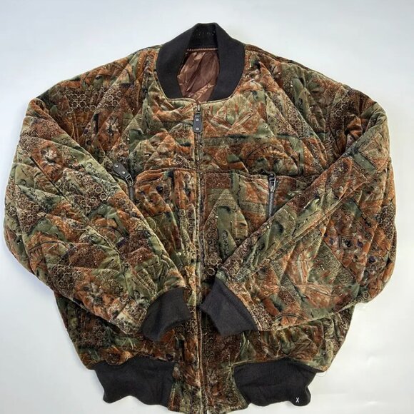 Vintage Issey Miyake x TETE HOMME Sueded Bomber Jacket - Picture 3 of 8